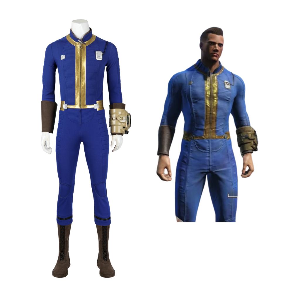 Fallout 4 Male No. 75 Sheltersuit Cosplay Costume | Gaming Outfit