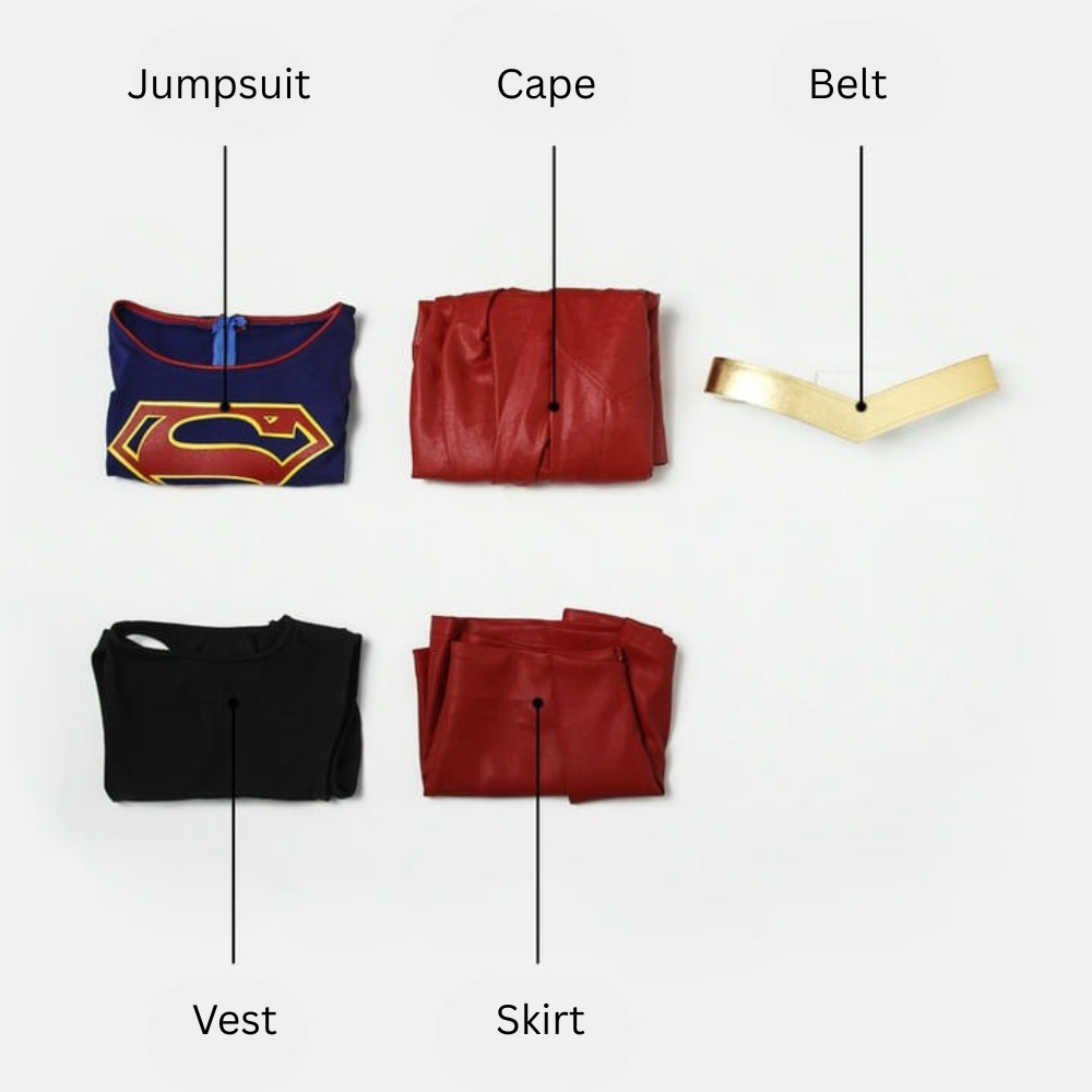 Supergirl Cosplay Costume | DC Outfit