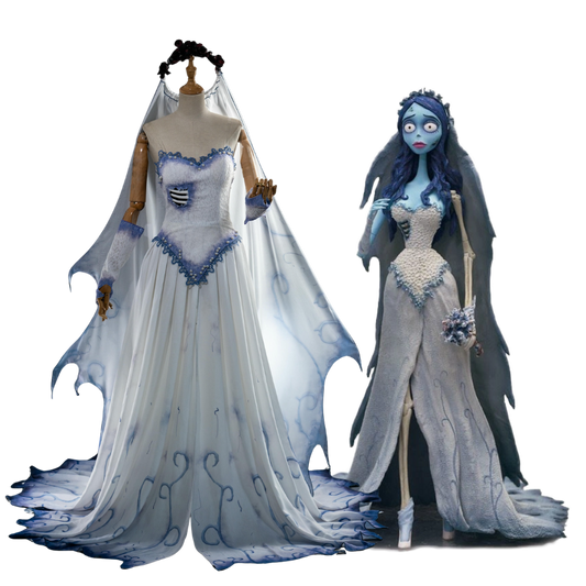 Tim Burton’s Corpse Bride Cosplay Costume  | Movie Outfit