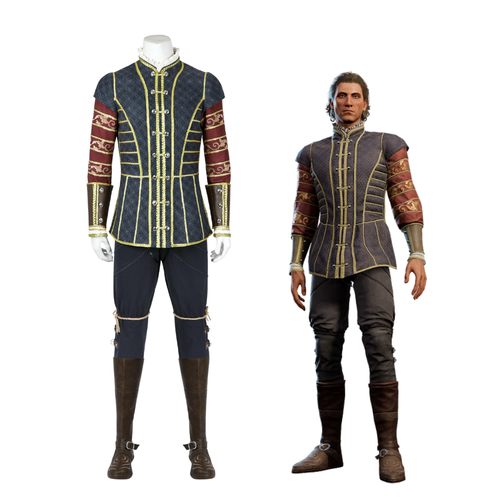 Baldur’s Gate 3 Raphael Cosplay Costume | Gaming Outfit