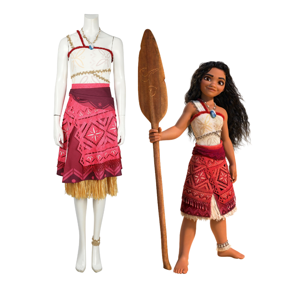 Disney Princess Moana 2 Cosplay Costume  | Movie Outfit