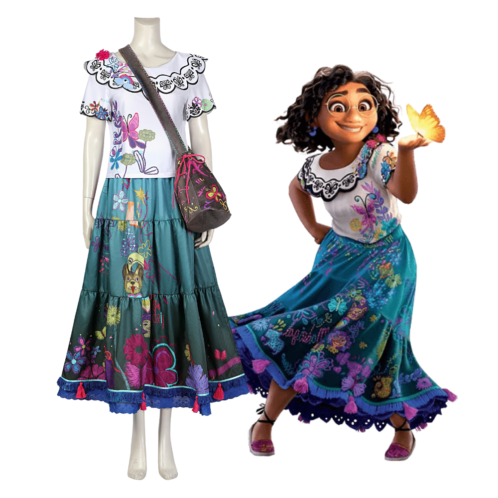 Disney Encanto Cosplay Costume | Movie Outfit