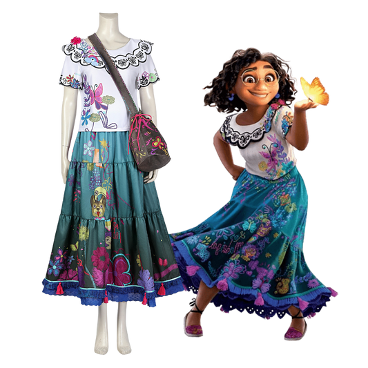 Disney Encanto Cosplay Costume | Movie Outfit