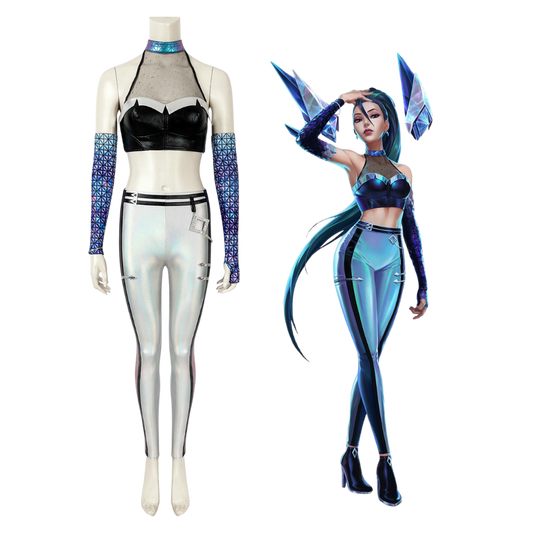 League of Legends KDA Kai'Sa Cosplay Costume | Gaming Outfit