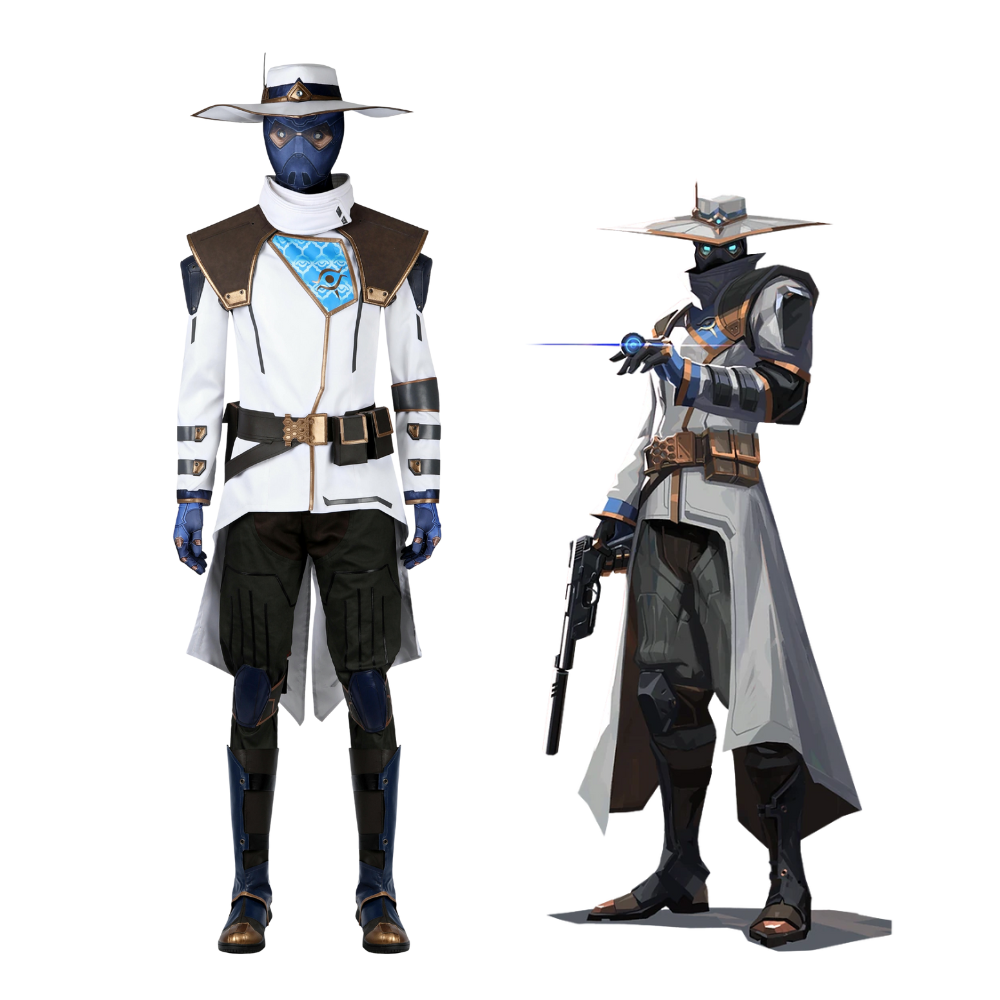 Valorant Agent Cypher Cosplay Costume | Gaming Outfit