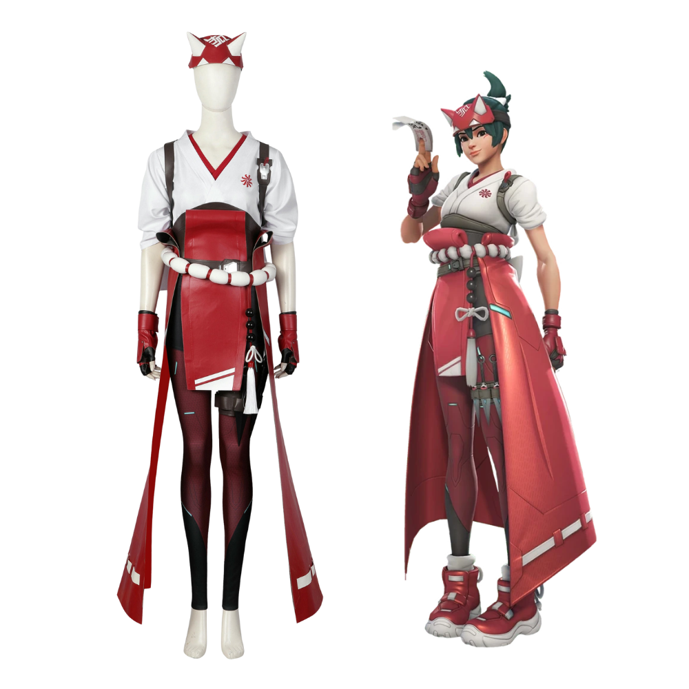 Overwatch 2 Kiriko Cosplay Costume | Gaming Outfit