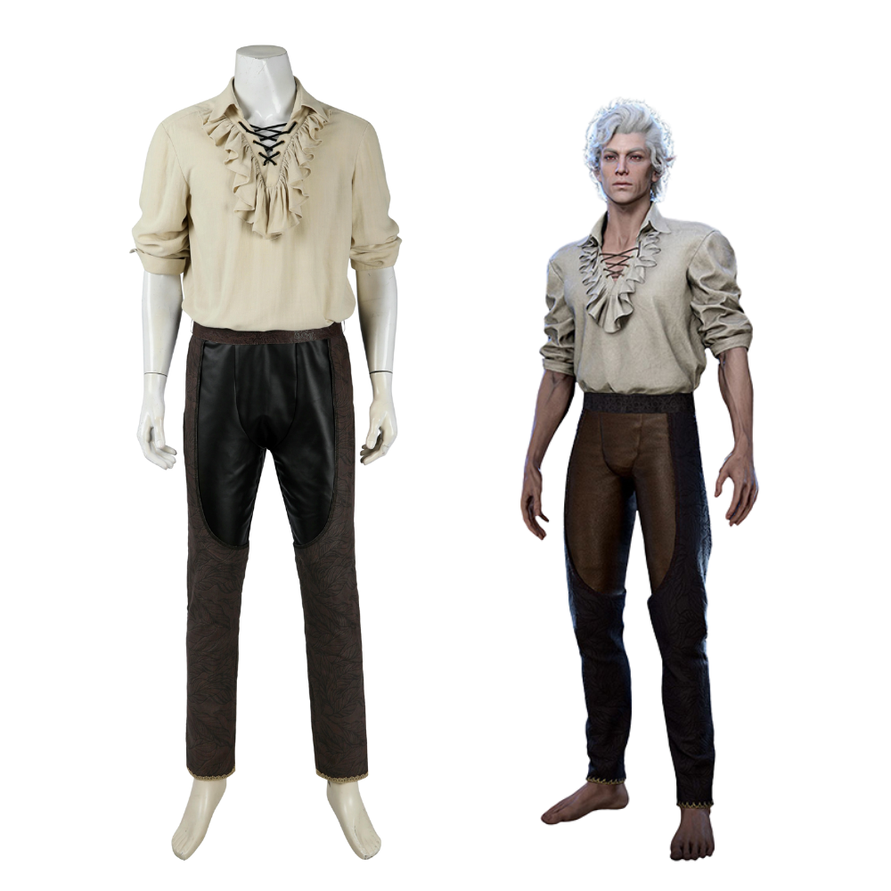 Baldur’s Gate 3 Astarion V2 Cosplay Costume | Gaming Outfit