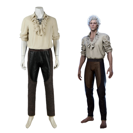 Baldur’s Gate 3 Astarion V2 Cosplay Costume | Gaming Outfit