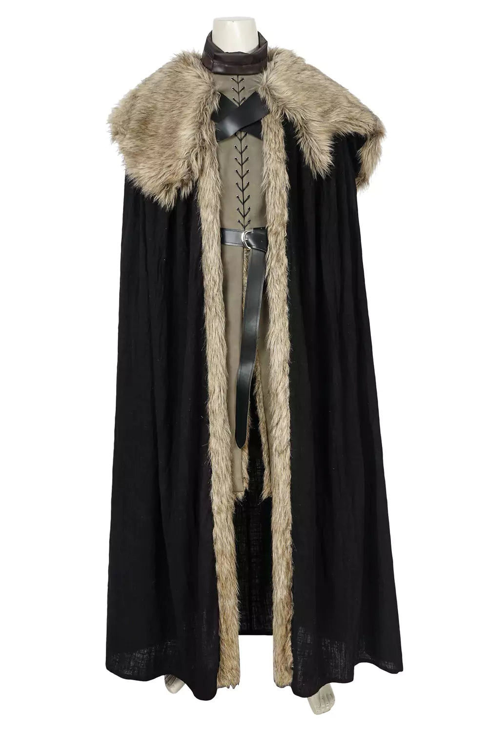 Game of Thrones Season 8 Jon Snow Complete Cosplay Costume Outfit