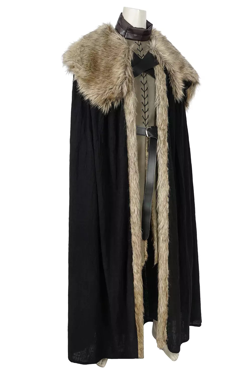 Game of Thrones Season 8 Jon Snow Complete Cosplay Costume Outfit