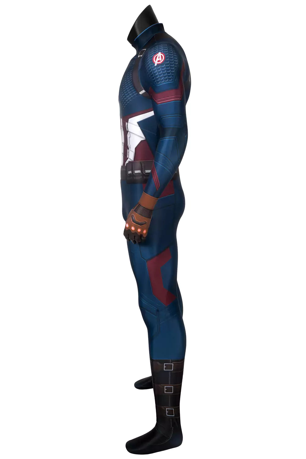 Marvel Avengers 4 Captain America Complete Cosplay Costume Outfit