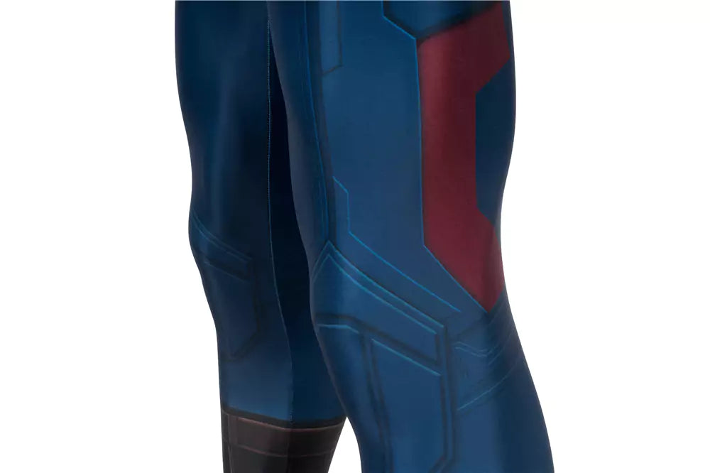 Marvel Avengers 4 Captain America Complete Cosplay Costume Outfit