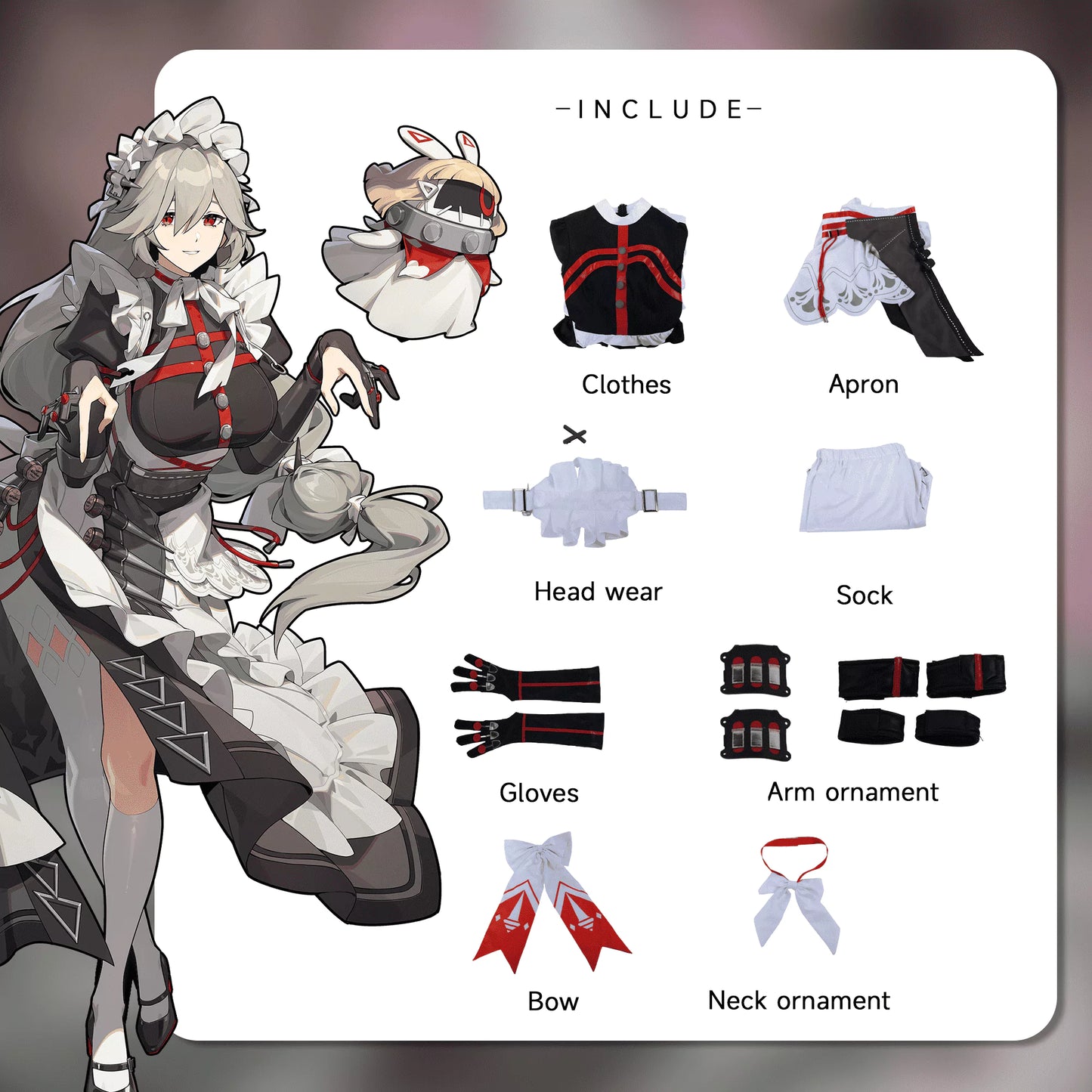 Zenless Zone Zero Alexandrina Victoria Complete Cosplay Costume Outfit