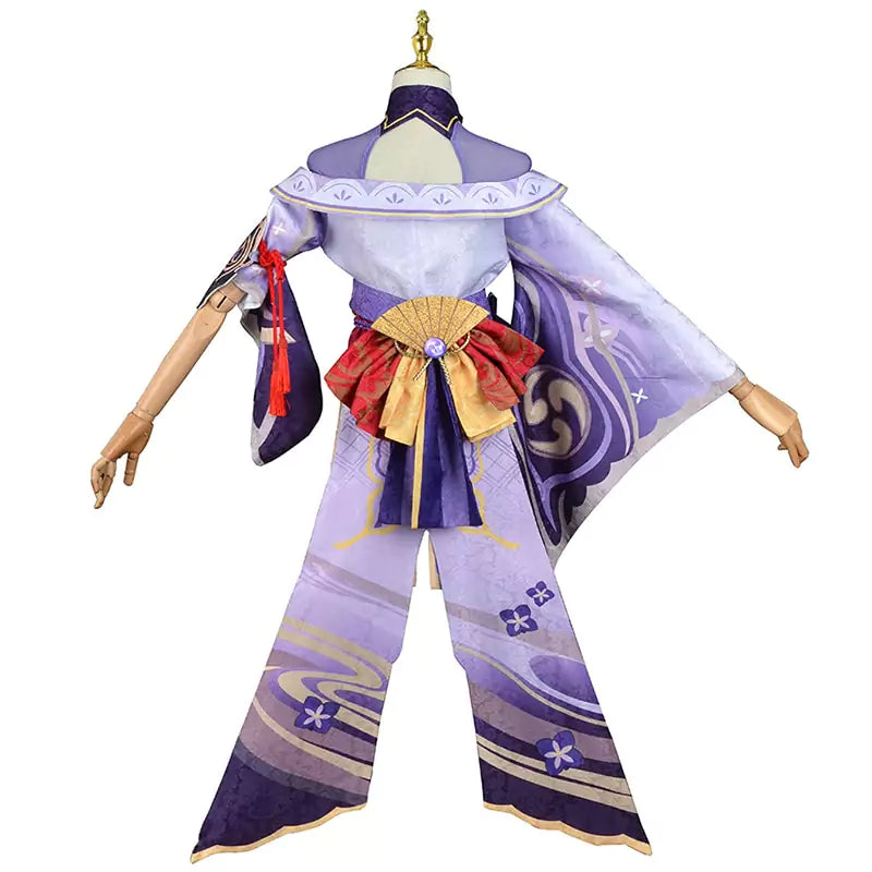 Genshin Impact Raiden Shogun Complete Cosplay Costume Outfit