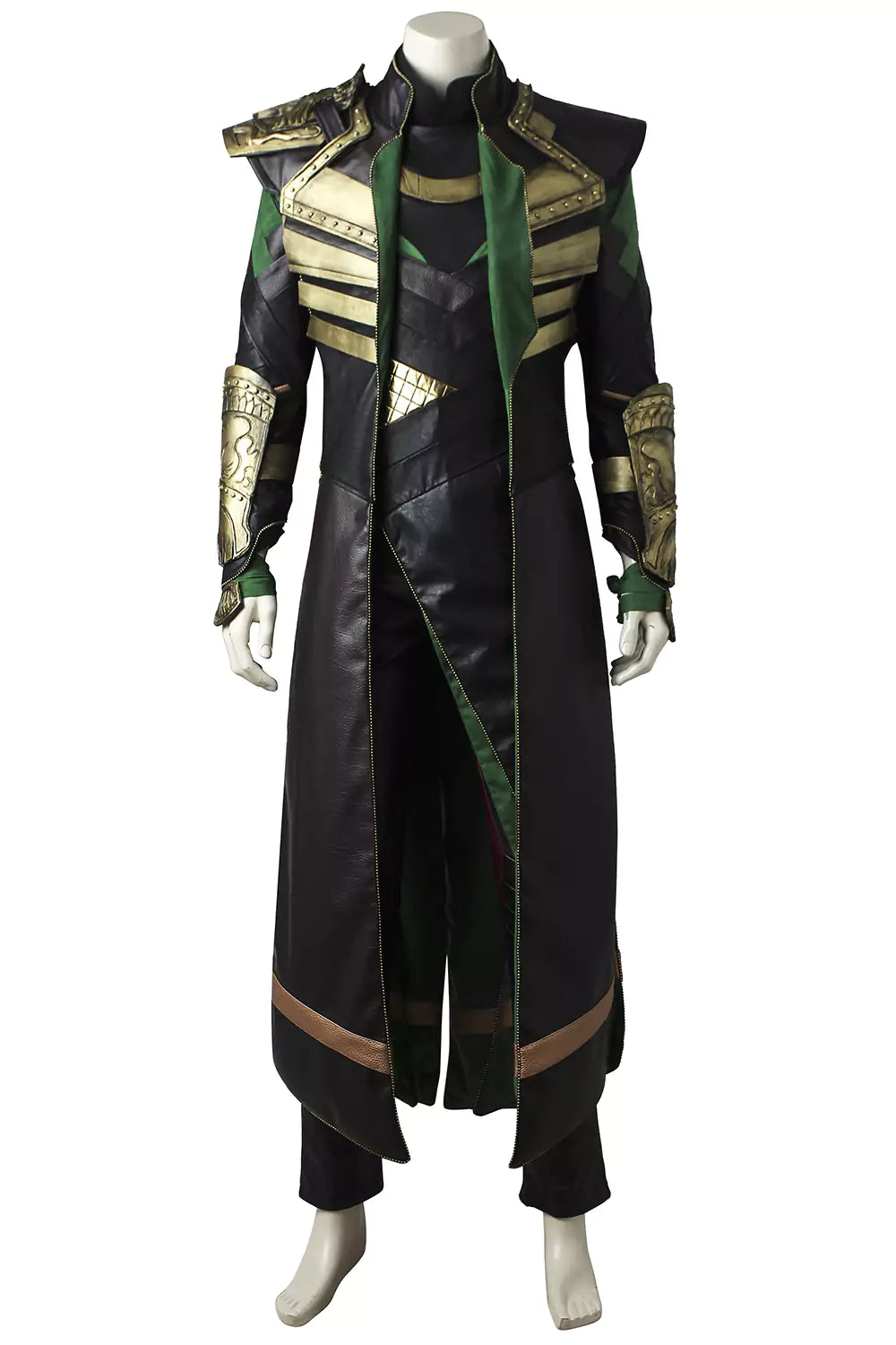 Marvel Thor 2 Loki  Complete Custom Cosplay Costume Outfit