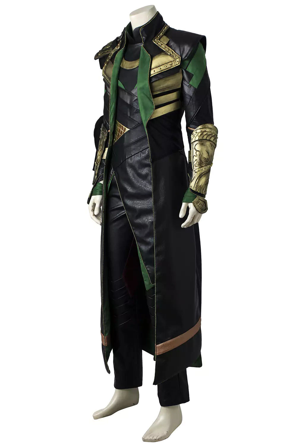 Marvel Thor 2 Loki  Complete Custom Cosplay Costume Outfit