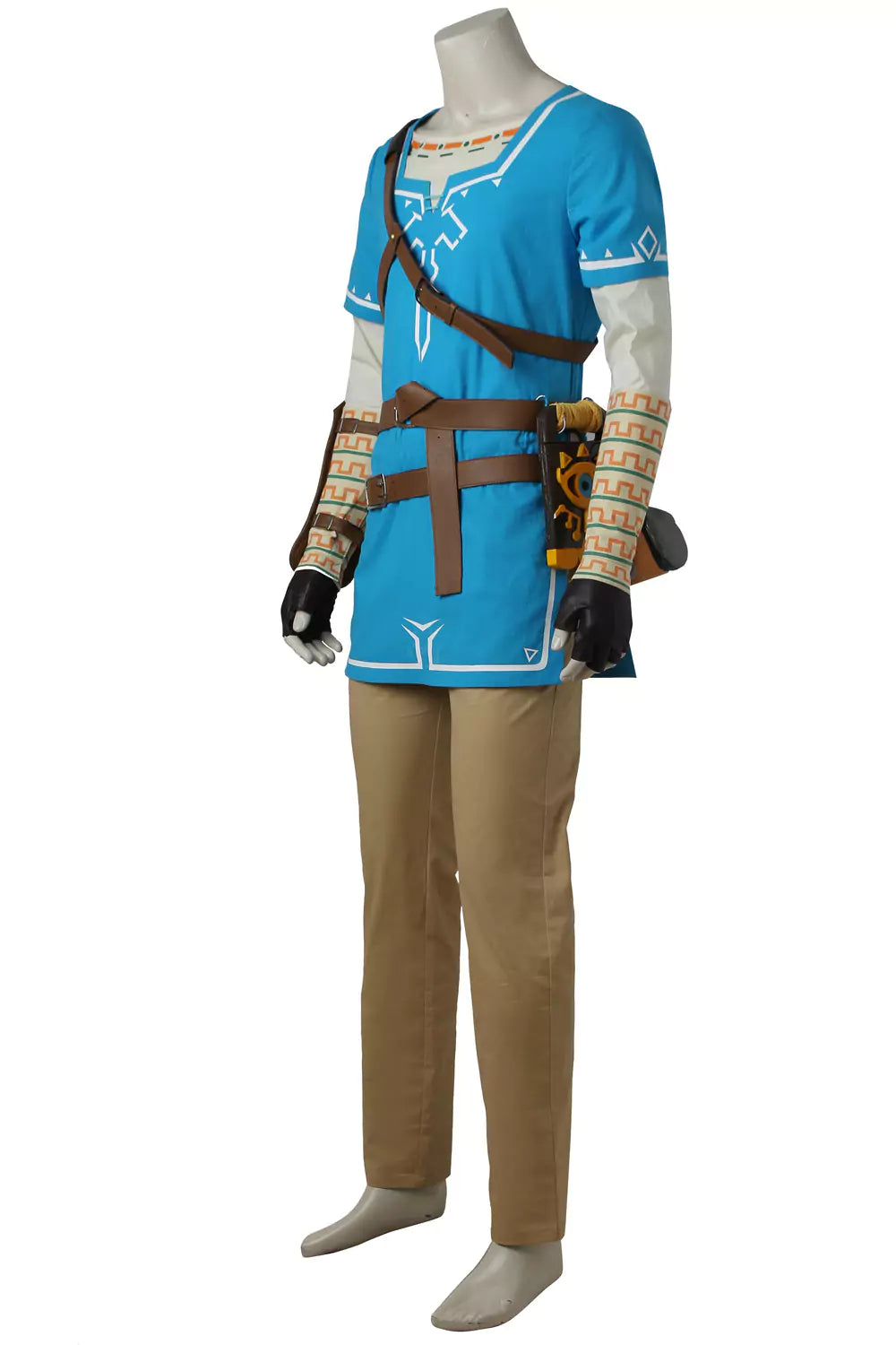 Zelda Breath of the Wild Blue Complete Cosplay Costume Outfit