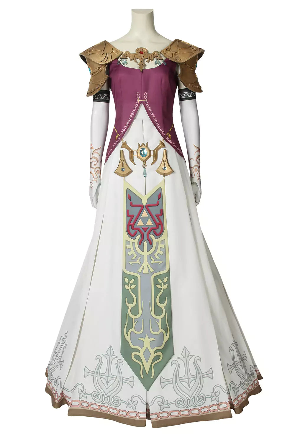 The Legend of Zelda Princess Complete Cosplay Costume Outfit