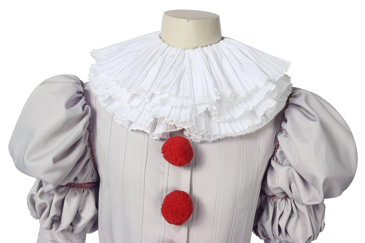 It Movie Pennywise Scary Clown Complete Cosplay Costume Outfit