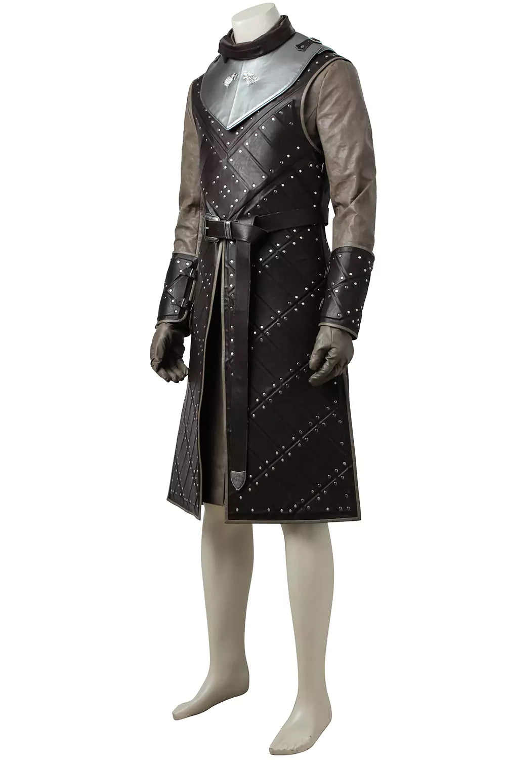 Game of Thrones Season 7 Jon Snow Complete Cosplay Costume Outfit