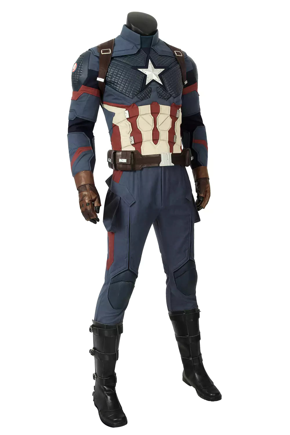 Marvel Avengers 4 Captain America Complete Custom Cosplay Costume Outfit