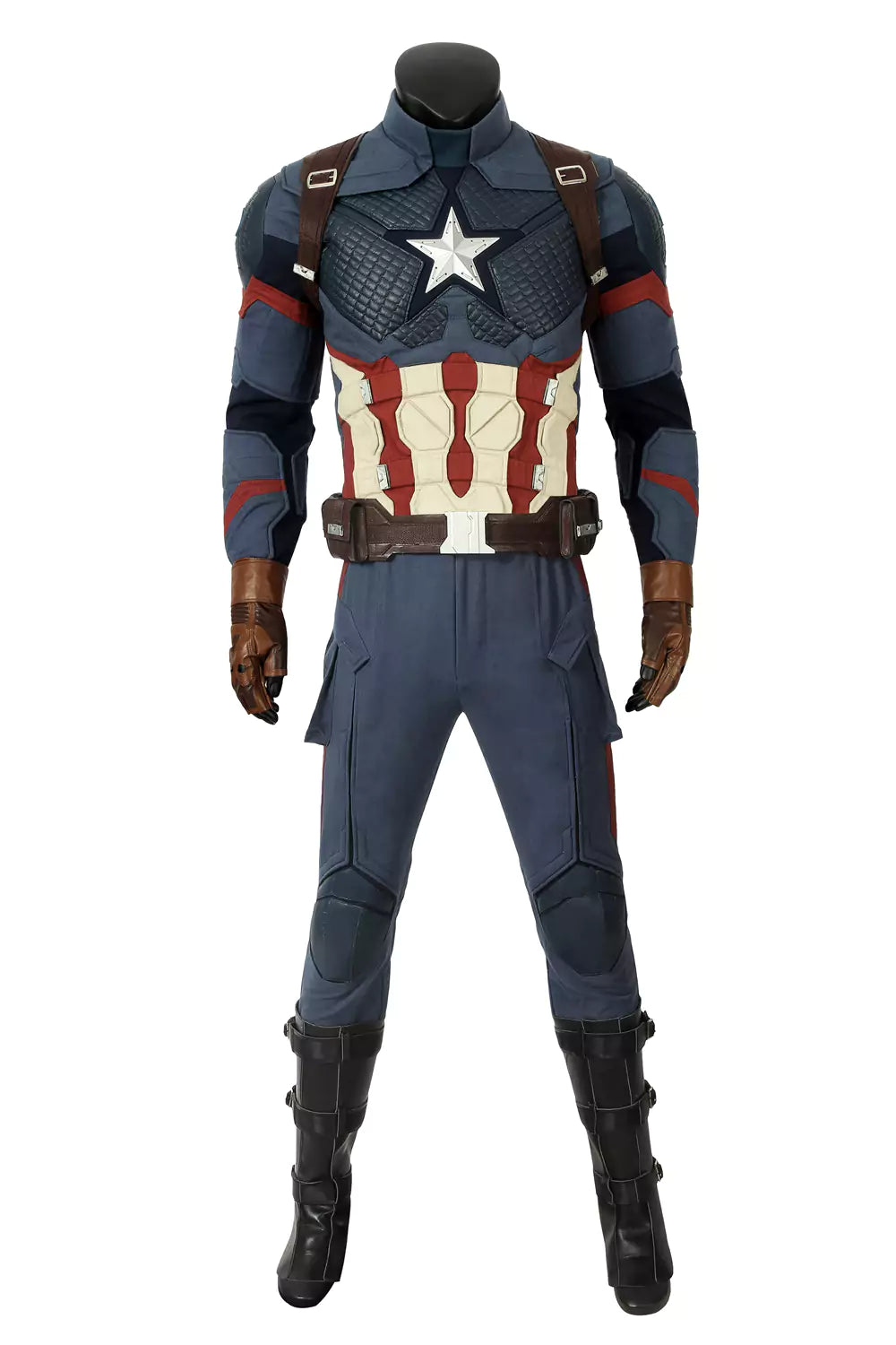 Marvel Avengers 4 Captain America Complete Custom Cosplay Costume Outfit