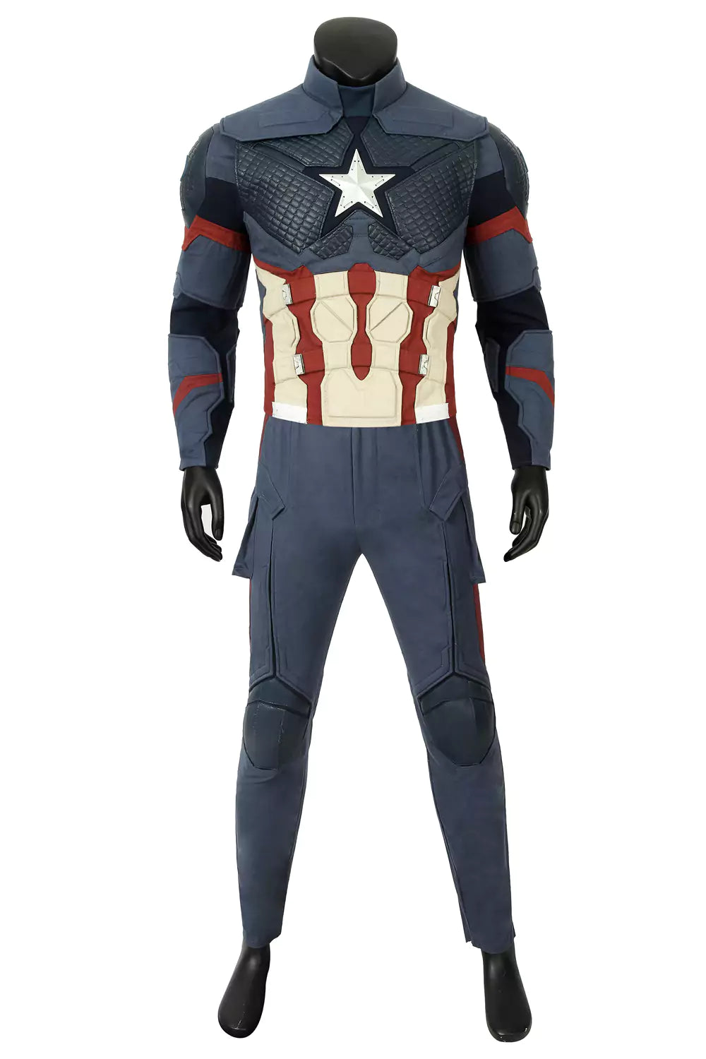 Marvel Avengers 4 Captain America Complete Custom Cosplay Costume Outfit