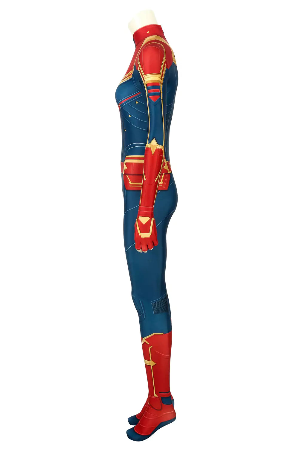 Marvel Captain Marvel Complete Cosplay Costume Outfit