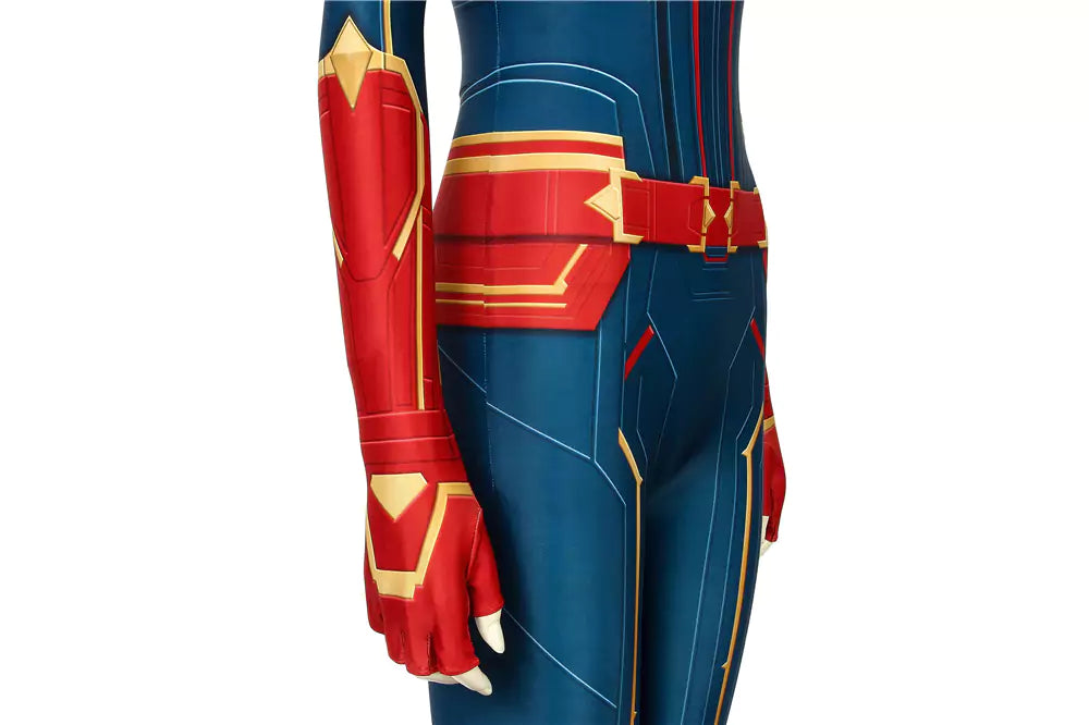 Marvel Captain Marvel Complete Cosplay Costume Outfit