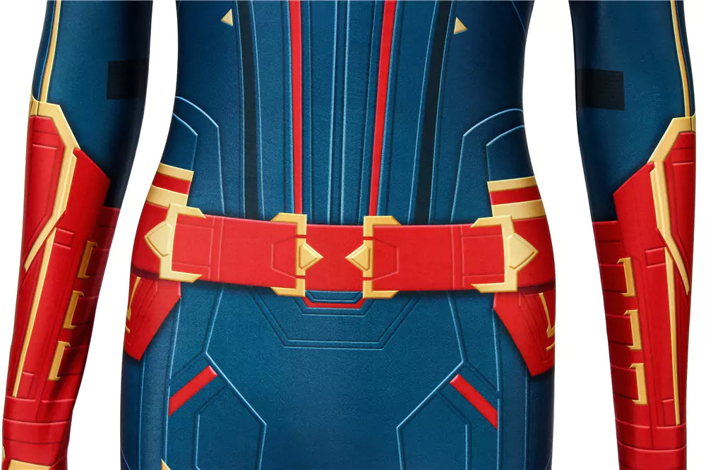 Marvel Captain Marvel Complete Cosplay Costume Outfit