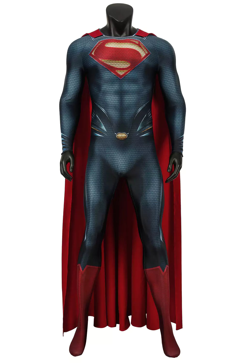 DC Superman Man of Steel Complete Cosplay Costume Outfit