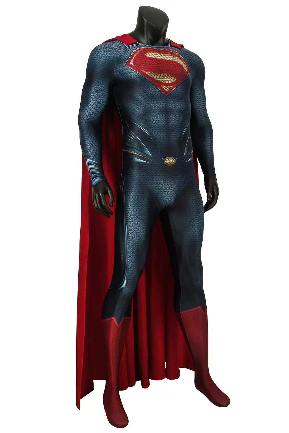 DC Superman Man of Steel Complete Cosplay Costume Outfit