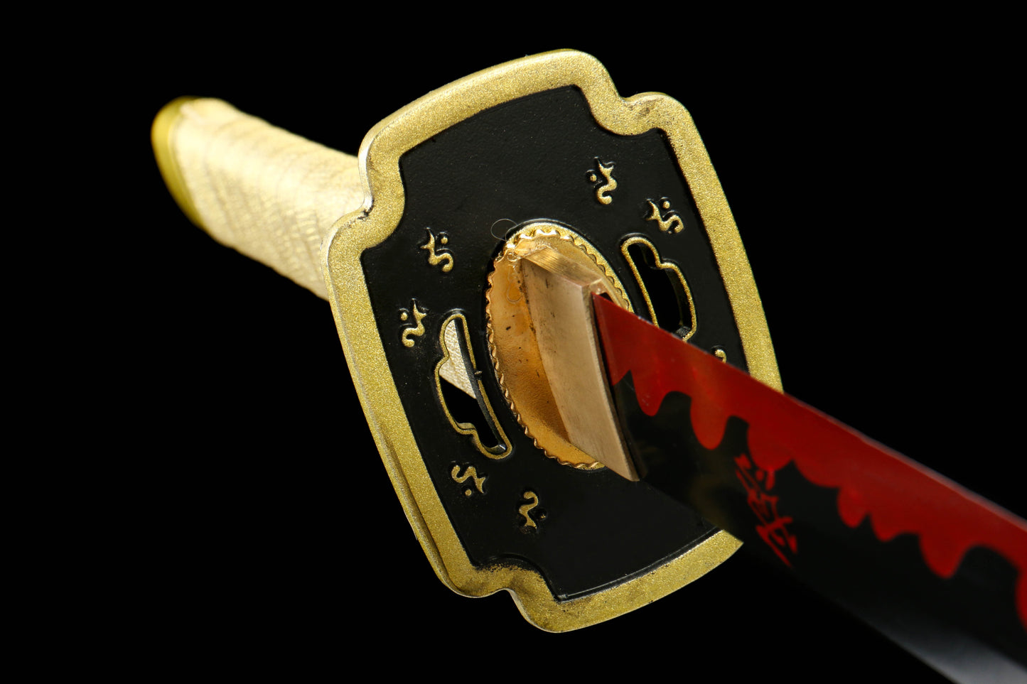 1:1 Replica Yoriichi Tsugikuni Worn Katana | Demon Slayer Sword