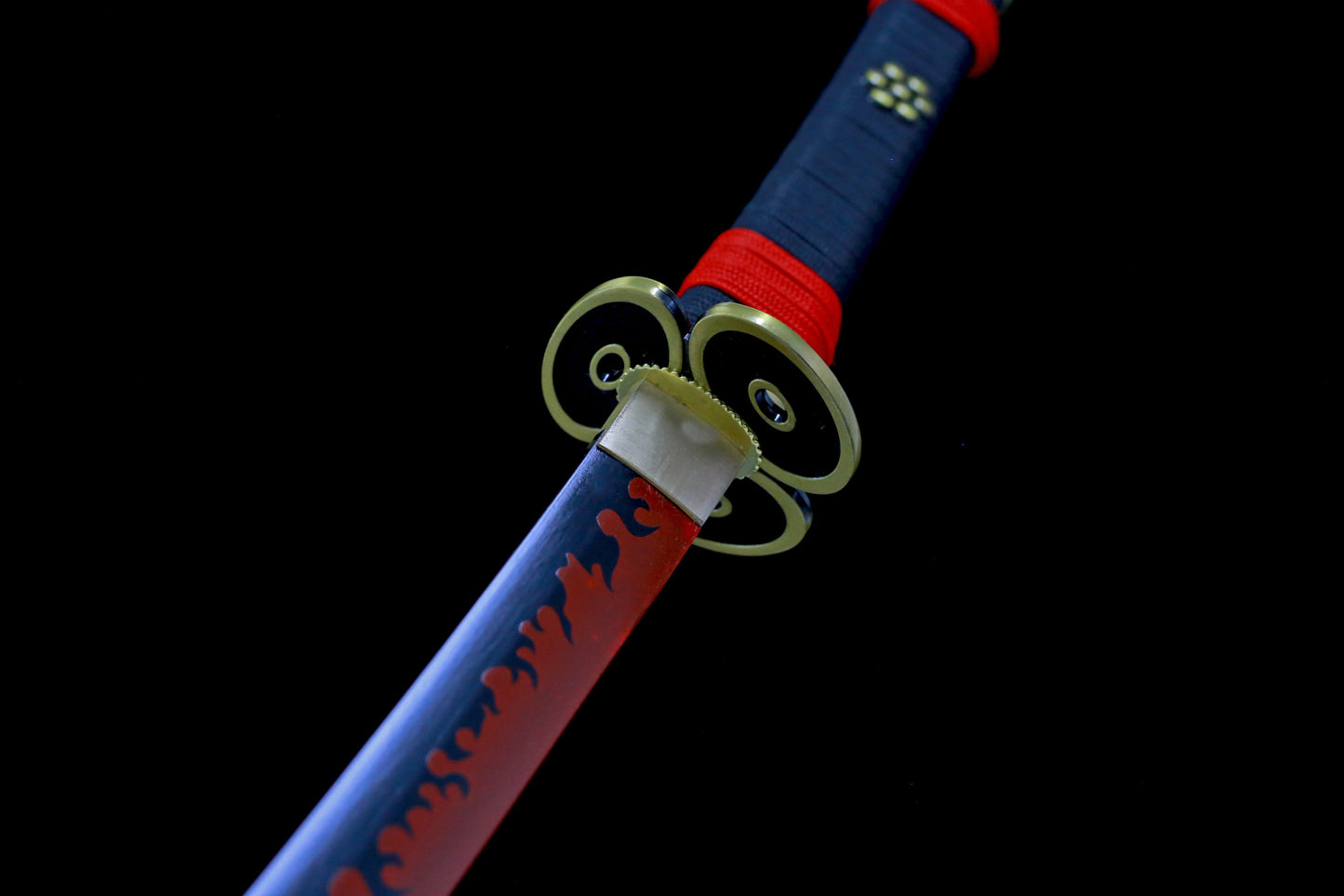 1:1 Replica Roronoa Zoro Worn Black Enma Katana | One Piece Sword