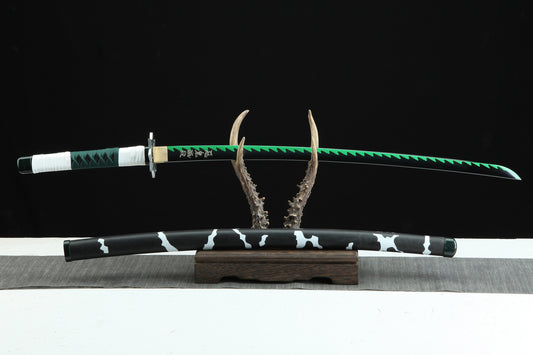 1:1 Replica Sanemi Shinazugawa Leather Sheath Katana | Demon Slayer Sword
