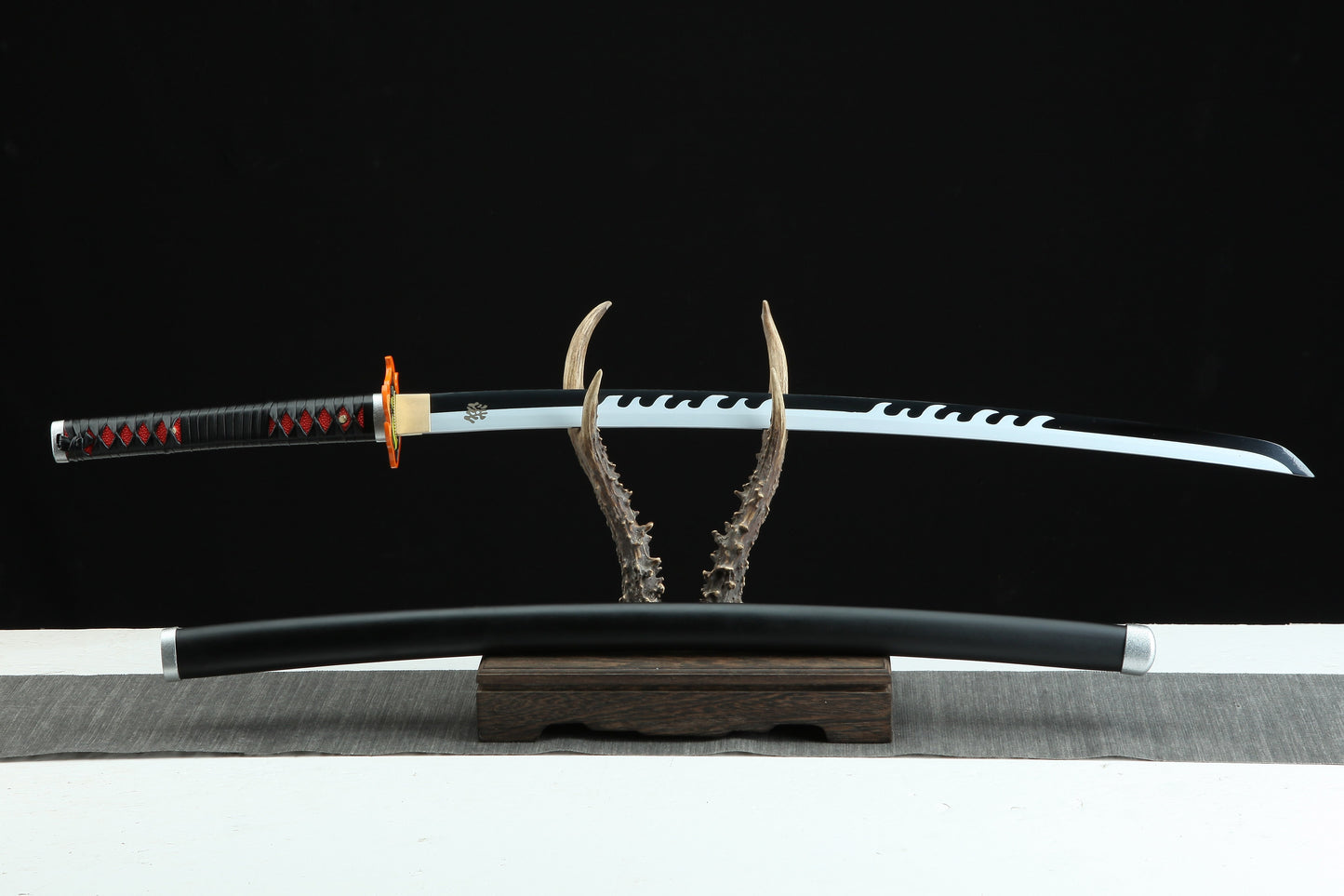 1:1 Replica Tanjiro Kamado Shinigami Edition Katana | Demon Slayer Sword