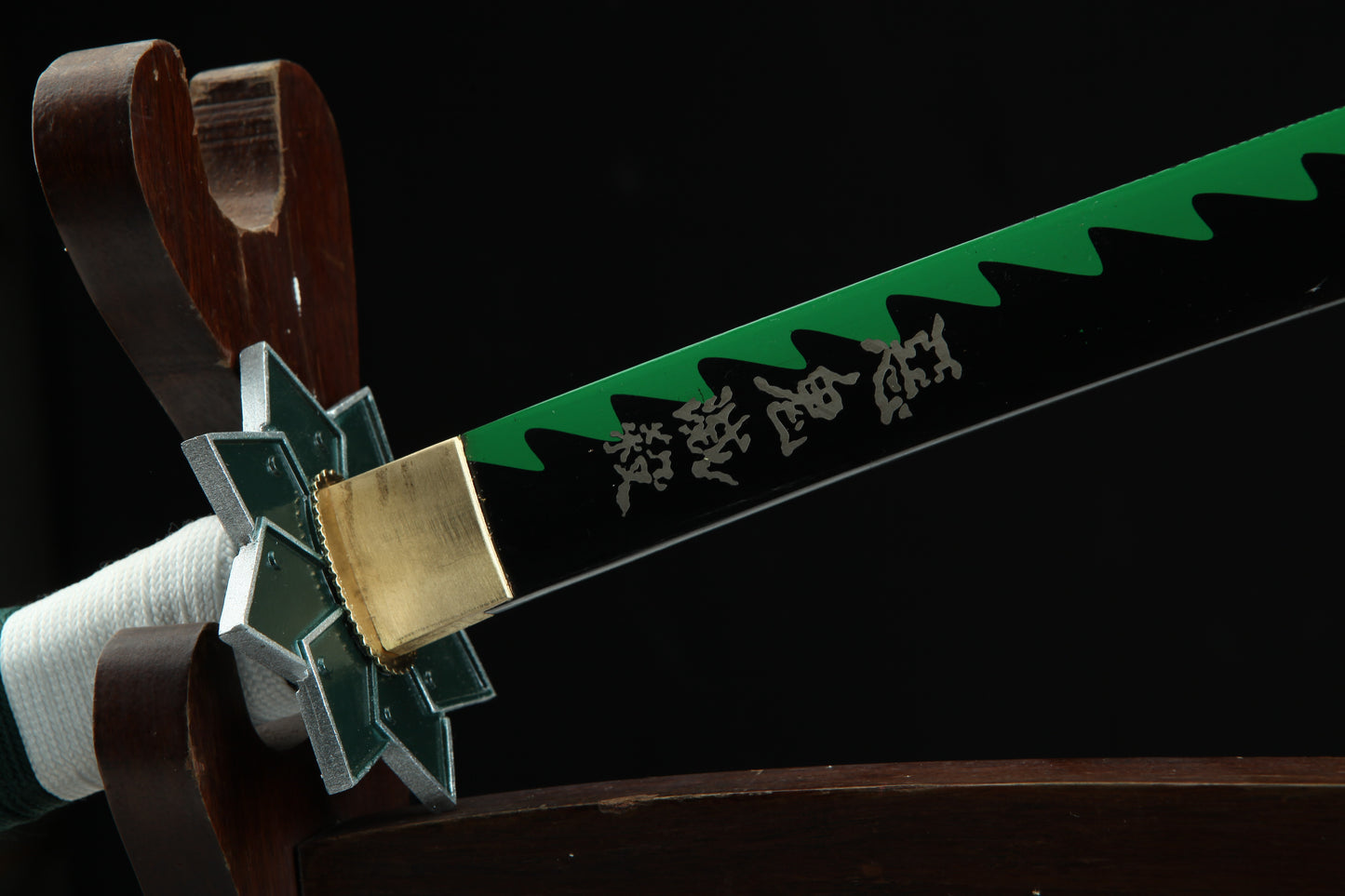 1:1 Replica Sanemi Shinazugawa Leather Sheath Katana | Demon Slayer Sword