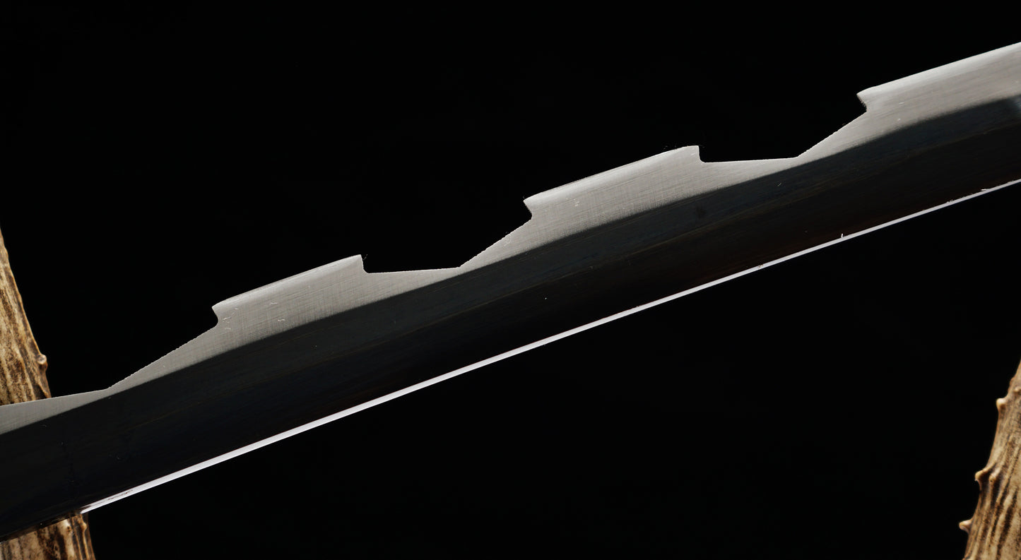 1:1 Replica Inosuke Hashibira Worn Katana | Demon Slayer Sword