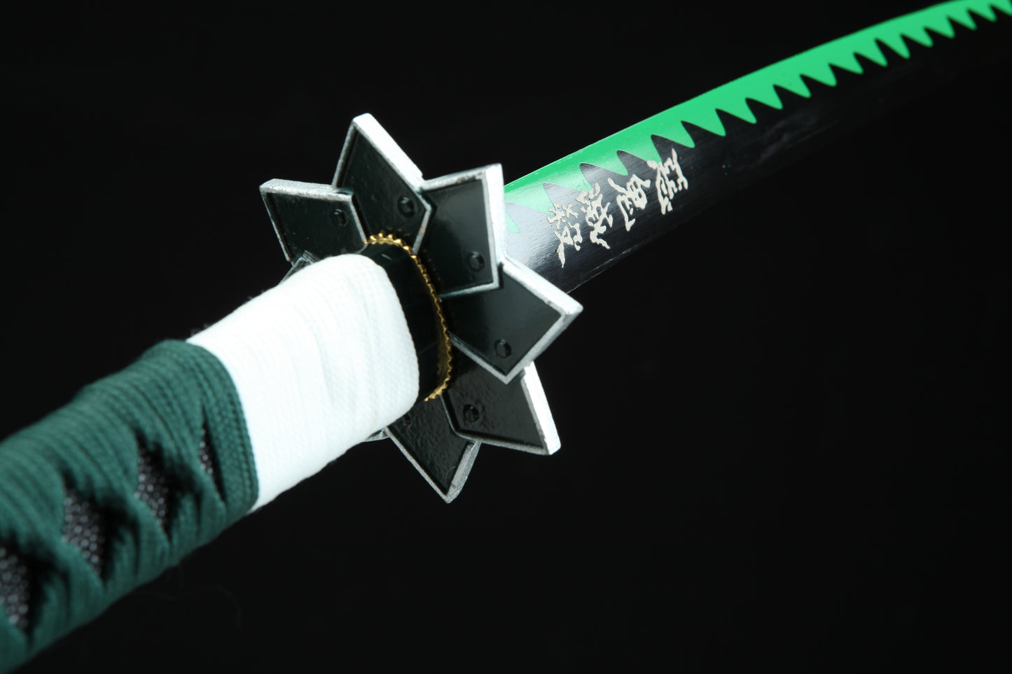 1:1 Replica Sanemi Shinazugawa Leather Sheath Katana | Demon Slayer Sword