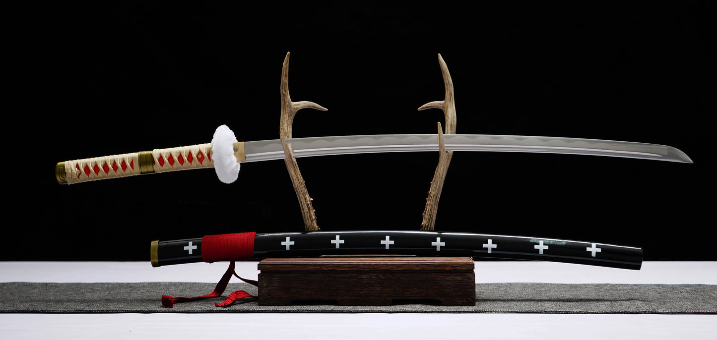1:1 Replica Trafalgar D. Water Law Worn Katana | One Piece Sword