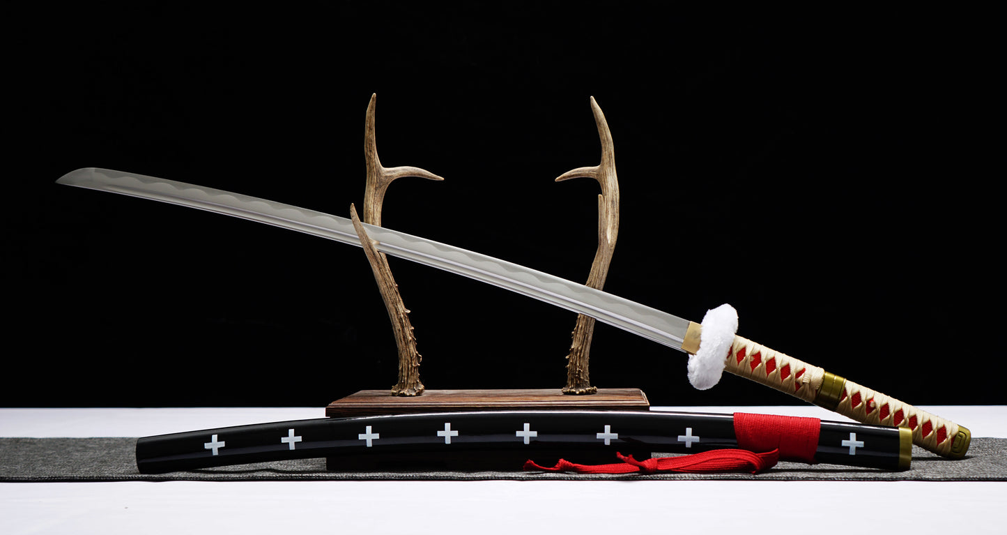 1:1 Replica Trafalgar D. Water Law Worn Katana | One Piece Sword