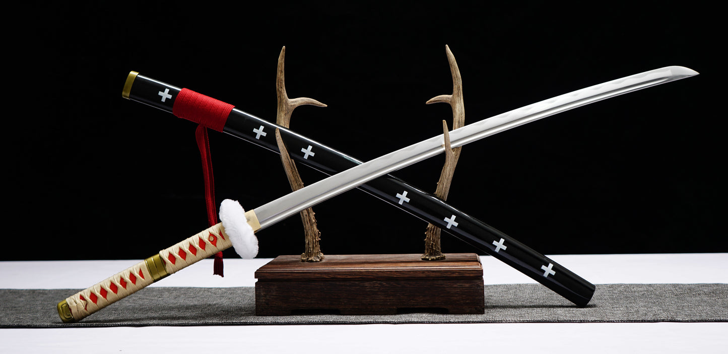 1:1 Replica Trafalgar D. Water Law Worn Katana | One Piece Sword