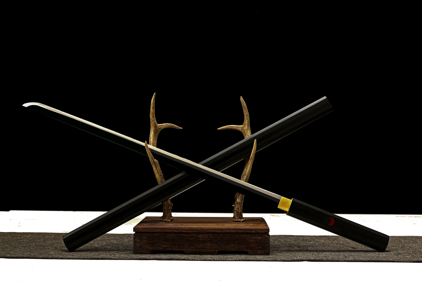 1:1 Replica Sasuke Uchiha Worn Black Kusanagi Katana | Naruto Sword