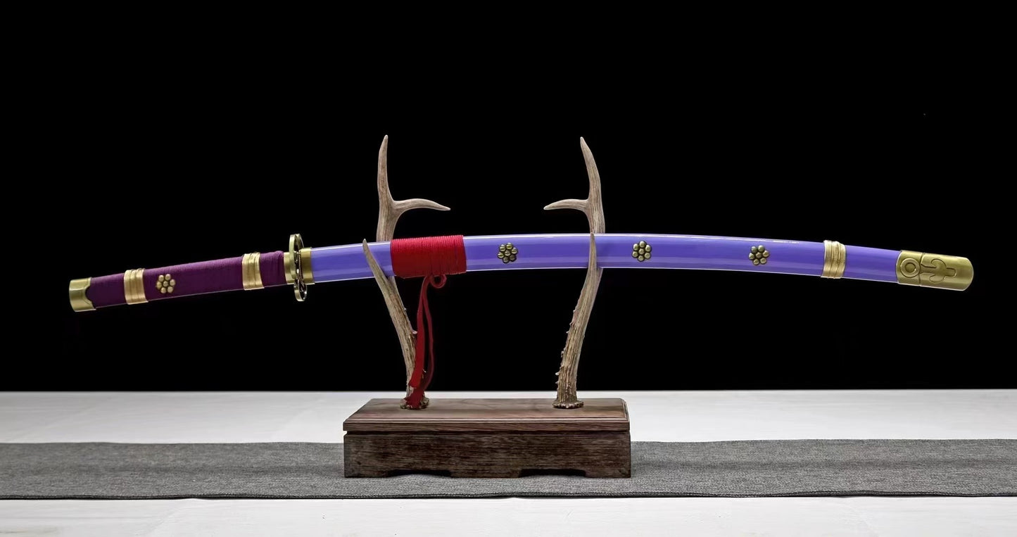 1:1 Replica Roronoa Zoro Worn Purple Enma Katana | One Piece Sword