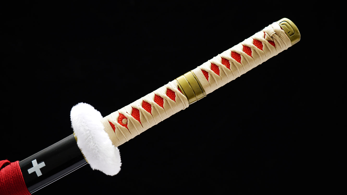 1:1 Replica Trafalgar D. Water Law Worn Katana | One Piece Sword