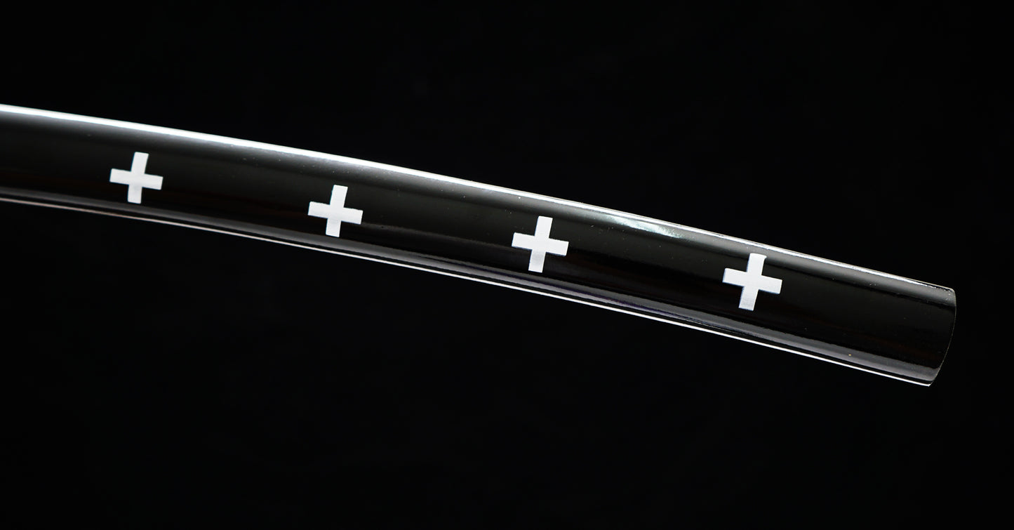 1:1 Replica Trafalgar D. Water Law Worn Purple Nodachi Katana | One Piece Sword