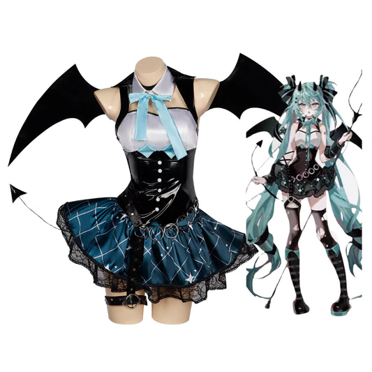 Hatsune Miku Vocaloid Rascal The Raccoon Complete Cosplay Costume Outfit