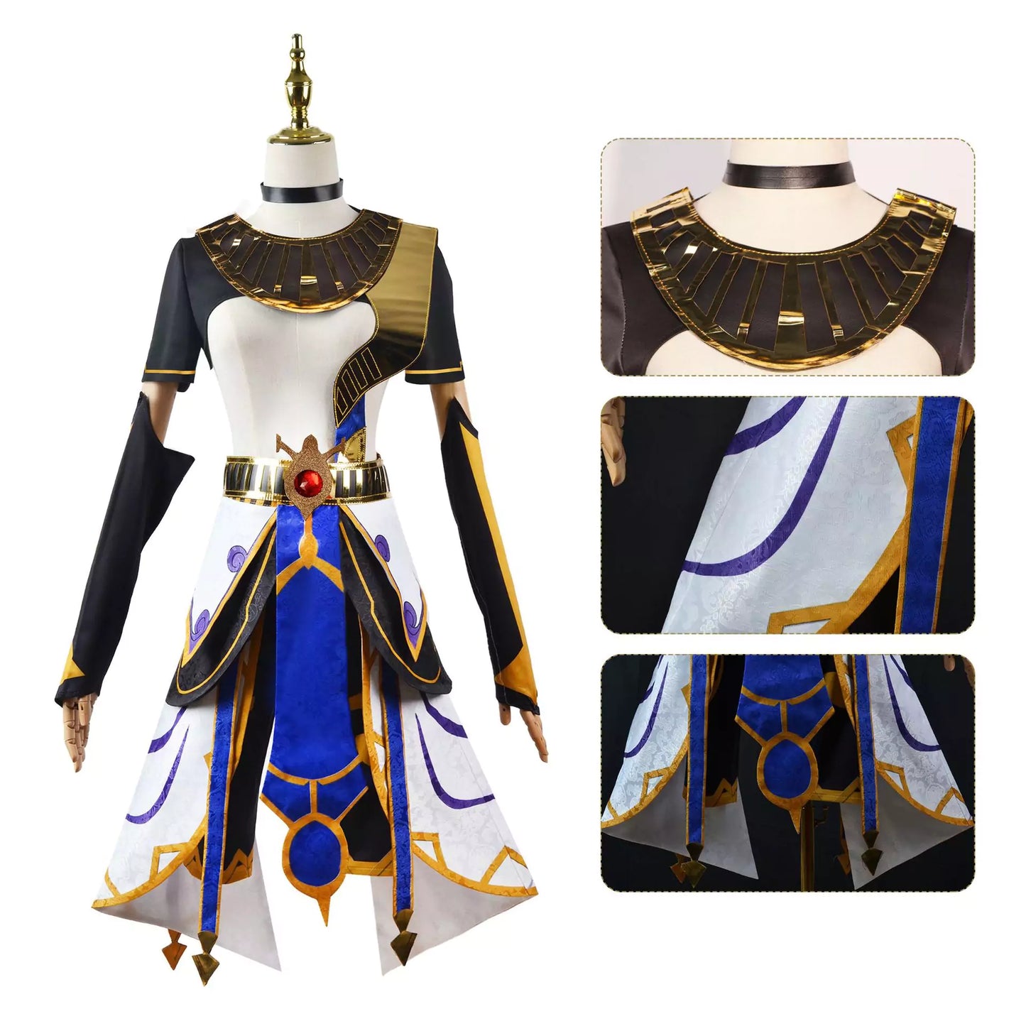 Genshin Impact Cyno Complete Cosplay Costume Outfit