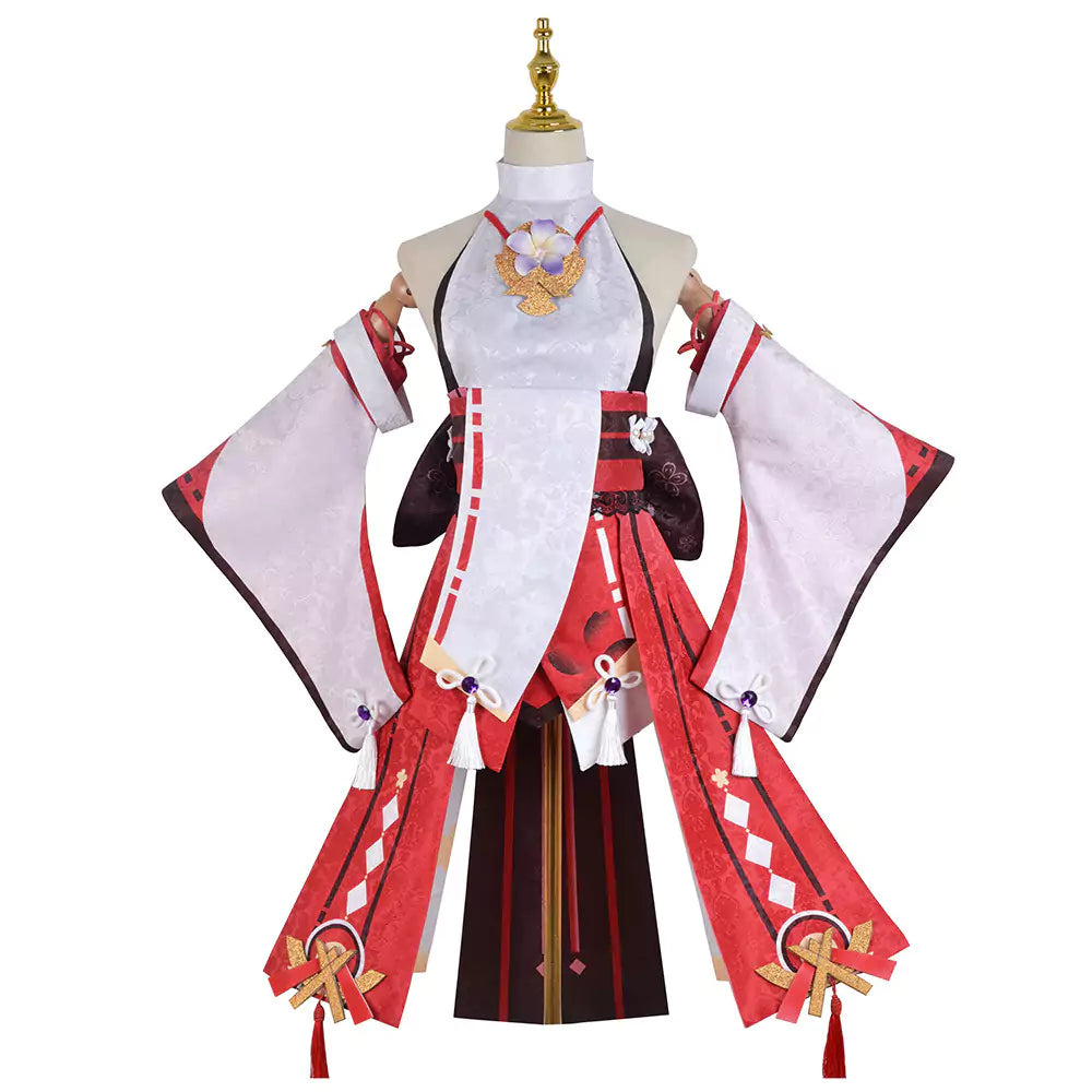 Genshin Impact Yae Miko Complete Cosplay Costume Outfit