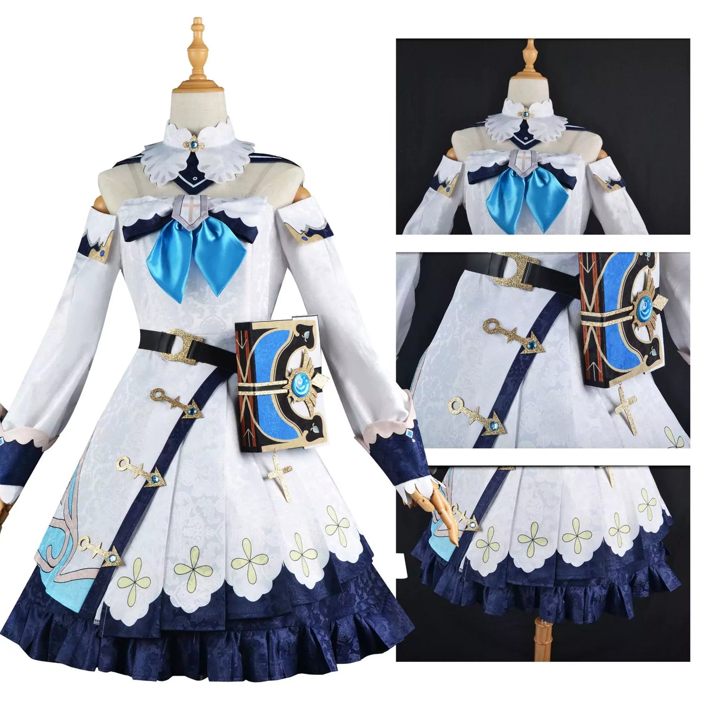 Genshin Impact Barbara Complete Cosplay Costume Outfit